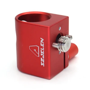 SZJELEN 19mm Rod Clamp Mounting Bracket 3/8" Screw for Sony ARRI RED Camera Lens Motor Wireless Follow Focus - Red SZJELEN 19mm Rod Clamp Mounting Bracket 3/8" Screw for Sony ARRI RED Camera Lens Motor Wireless Follow Focus - Red
