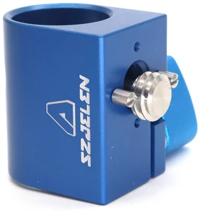 SZJELEN 19mm Rod Clamp Mounting Bracket 3/8" Screw for Sony ARRI RED Camera Lens Motor Wireless Follow Focus - Blue SZJELEN 19mm Rod Clamp Mounting Bracket 3/8" Screw for Sony ARRI RED Camera Lens Motor Wireless Follow Focus - Blue