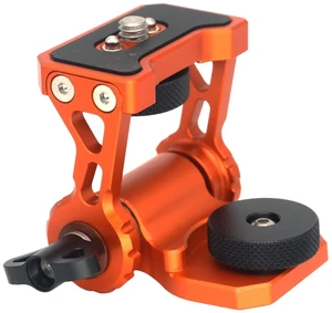 SZJELEN Adjustable Monitor Mount, Rotates 360° & Tilts 175° Angle Rotation for Atomos SmallHD Camera Video Monitor, with 1/4" & 3/8" Screws, Adjustable Locking Knob - Orange SZJELEN Adjustable Monitor Mount, Rotates 360° & Tilts 175° Angle Rotation for Atomos SmallHD Camera Video Monitor, with 1/4" & 3/8" Screws, Adjustable Locking Knob - Orange