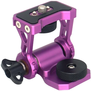 SZJELEN Adjustable Monitor Mount, Rotates 360° & Tilts 175° Angle Rotation for Atomos SmallHD Camera Video Monitor, with 1/4" & 3/8" Screws, Adjustable Locking Knob - Purple SZJELEN Adjustable Monitor Mount, Rotates 360° & Tilts 175° Angle Rotation for Atomos SmallHD Camera Video Monitor, with 1/4" & 3/8" Screws, Adjustable Locking Knob - Purple