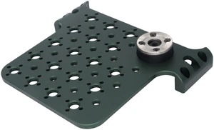 SZJELEN Alexa Mini LF Cheese Plate, Camera Side Extension Mounting for ARRI Alexa Mini MiniLF Camera with M6 3/8"-16, 1/4"-20 Thread - Dark Green SZJELEN Alexa Mini LF Cheese Plate, Camera Side Extension Mounting for ARRI Alexa Mini MiniLF Camera with M6 3/8"-16, 1/4"-20 Thread - Dark Green