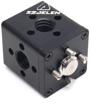 SZJELEN Video Accessory Expansion Mount with ARRI & 1/4'' Locating Pin Hole, 5-in-1 DSLR Cage Cube Adapter Converter for Ballhead Magic Arm, Friction Arm, Cold Shoe Adapter - Black SZJELEN Video Accessory Expansion Mount with ARRI & 1/4'' Locating Pin Hole, 5-in-1 DSLR Cage Cube Adapter Converter for Ballhead Magic Arm, Friction Arm, Cold Shoe Adapter - Black