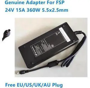 24V 15A 360W 5.5x2.5mm FSP-360-AAAN1 AC Switching Power Adapter For FSP Power Supply Charger 24V 15A 360W 5.5x2.5mm FSP-360-AAAN1 AC Switching Power Adapter For FSP Power Supply Charger