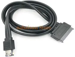 Dual Power eSATA USB 12V 5V Combo to 22Pin SATA USB Hard Disk Cable, esata to sata 50CM Dual Power eSATA USB 12V 5V Combo to 22Pin SATA USB Hard Disk Cable, esata to sata 50CM