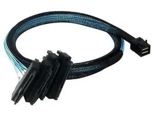 FOR HD1 to 4Mini SAS Cable SFF8643 To 4SAS Hard Drive 29P 8482 Server 12G Data Cable FOR HD1 to 4Mini SAS Cable SFF8643 To 4SAS Hard Drive 29P 8482 Server 12G Data Cable