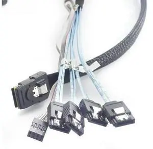 FOR MINI SAS SFF- 8087 To 4 Ports SATA Server High-speed Con tion Cable FOR MINI SAS SFF- 8087 To 4 Ports SATA Server High-speed Con tion Cable