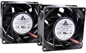 THB0812BE 8cm 80mm fan 80mm fan 8038 DC12V 6A Dual fan combination large air volume server fan THB0812BE 8cm 80mm fan 80mm fan 8038 DC12V 6A Dual fan combination large air volume server fan