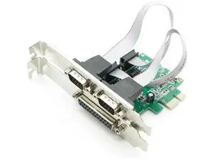 FOR 2 PORTS RS-232 Serial Port COM DB25 Printer Parallel Port LPT to PCI-E PCI Express Card Adapter Converter WCH382 Chip DB9 DB25 FOR 2 PORTS RS-232 Serial Port COM DB25 Printer Parallel Port LPT to PCI-E PCI Express Card Adapter Converter WCH382 Chip DB9 DB25