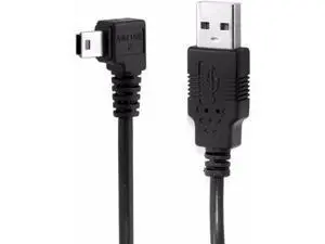 Mini USB B Type 5pin Male Left Angled 90 Degree to USB 2.0 Male Data Cable with Ferrite 3.0m Mini USB B Type 5pin Male Left Angled 90 Degree to USB 2.0 Male Data Cable with Ferrite 3.0m