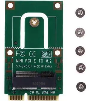Mini PCI-E to m2 Adapter Converter Expansion Card m2 Key NGFF E Interface for m2 Wireless WiFi Module for Laptop and Wholesalse Mini PCI-E to m2 Adapter Converter Expansion Card m2 Key NGFF E Interface for m2 Wireless WiFi Module for Laptop and Wholesalse