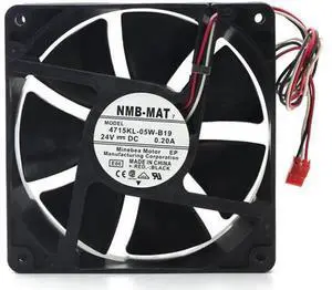 4715KL-05W-B19 For NMB-MAT 120mm 12038 DC 24V 0.2A 3-Wire Converter Cooling Fan 4715KL-05W-B19 For NMB-MAT 120mm 12038 DC 24V 0.2A 3-Wire Converter Cooling Fan