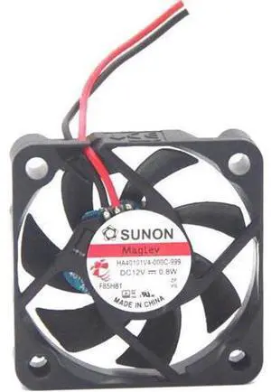 2pcs For Sunon HA40101V4-000C-999 DC12V 0.8W 4cm quiet cooling fan 40mm 2pcs For Sunon HA40101V4-000C-999 DC12V 0.8W 4cm quiet cooling fan 40mm