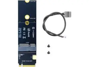 Wifi Adapter M.2 A+E Key to M2 M Key Slot wireless Bluetooth Network Card for BCM94352Z AX200 AX210 NVMe PCI express SSD Port Wifi Adapter M.2 A+E Key to M2 M Key Slot wireless Bluetooth Network Card for BCM94352Z AX200 AX210 NVMe PCI express SSD Port