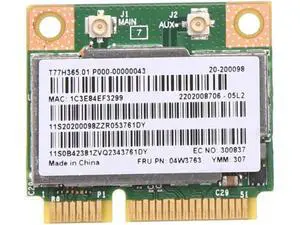 BCM943228HMB Bluetooth Half Mini Pci-e Wireless WiFi Card For ThinkPad E430 E130 BCM943228HMB Bluetooth Half Mini Pci-e Wireless WiFi Card For ThinkPad E430 E130
