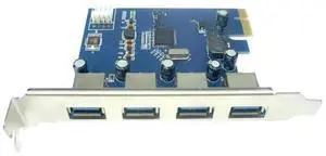 FOR High Speed PCIe USB 3.0 Convert Card PCI-E to 4 Ports USB3.0 Adapter FOR High Speed PCIe USB 3.0 Convert Card PCI-E to 4 Ports USB3.0 Adapter