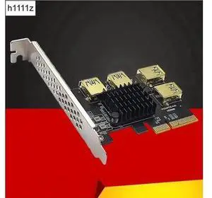 PCIE 1 to 4 Riser Card PCIE To PCIE Adapter 1 Turn 4 PCI Express Slot X4 to X16 USB3.0 Riser Card Converter For BTC Miner Mining PCIE 1 to 4 Riser Card PCIE To PCIE Adapter 1 Turn 4 PCI Express Slot X4 to X16 USB3.0 Riser Card Converter For BTC Miner Mining