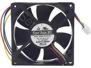 For 8025 8CM 4 wire PWM ultra-quiet chassis fan 9S0812P4F051 12V 0.13A For 8025 8CM 4 wire PWM ultra-quiet chassis fan 9S0812P4F051 12V 0.13A