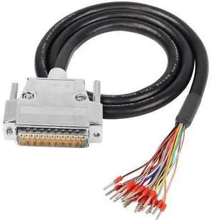 DB25 Connector Adapter RS232 25 Pin Serial Extension Cable Solderless 25-Pin Port Breakout Replacement Cable with Bare Wire - 1M/3.2Ft (DB25 Male) DB25 Connector Adapter RS232 25 Pin Serial Extension Cable Solderless 25-Pin Port Breakout Replacement Cable with Bare Wire - 1M/3.2Ft (DB25 Male)