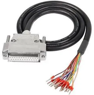 DB25 Connector Adapter RS232 25 Pin Serial Extension Cable Solderless 25-Pin Port Breakout Replacement Cable with Bare Wire - 1M/3.2Ft (DB25 Female) DB25 Connector Adapter RS232 25 Pin Serial Extension Cable Solderless 25-Pin Port Breakout Replacement Cable with Bare Wire - 1M/3.2Ft (DB25 Female)