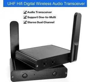 Hifi Digital Wireless Audio Adapter Music Sound Wireless Transmitter Receiver Transceiver With 3.5mm Audio Cable For Ipad Hifi Digital Wireless Audio Adapter Music Sound Wireless Transmitter Receiver Transceiver With 3.5mm Audio Cable For Ipad