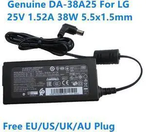 25V 1.52A 38W DA-38A25 DYF-2430 AC Adapter For LG EAY64290801 NB3540 NB3730A SJ4 SH4 SH5 SOUND BAR Power Supply Charger 25V 1.52A 38W DA-38A25 DYF-2430 AC Adapter For LG EAY64290801 NB3540 NB3730A SJ4 SH4 SH5 SOUND BAR Power Supply Charger