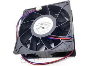 Nuevo ventilador de refrigeración cuadrado de 3 cables pfr1224uhe-ce75 DC24V 1.75A Nuevo ventilador de refrigeración cuadrado de 3 cables pfr1224uhe-ce75 DC24V 1.75A