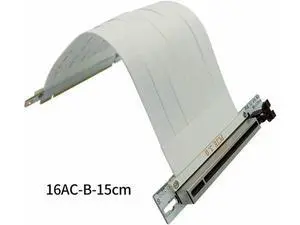 Full Speed PCI-e 3.0 16X PCIE X16 Graphics Card Extension Cable for GPU AI Server ATX ITX Chassis PC Case Compatible with NR200(White 90 degree 15cm) Full Speed PCI-e 3.0 16X PCIE X16 Graphics Card Extension Cable for GPU AI Server ATX ITX Chassis PC Case Compatible with NR200(White 90 degree 15cm)