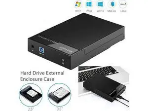 2.5"/3.5'' Hard Drive External Enclosure SATA to USB 3.0 HDD Docking Station 2.5"/3.5'' Hard Drive External Enclosure SATA to USB 3.0 HDD Docking Station