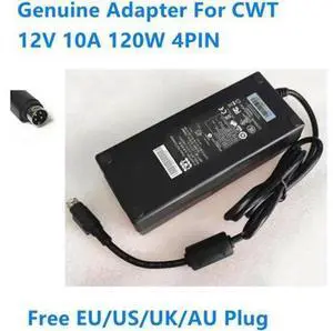 12V 10A 120W 4PIN CAD120121 2ABU120F AC Power Adapter For CWT Power Supply Charger 12V 10A 120W 4PIN CAD120121 2ABU120F AC Power Adapter For CWT Power Supply Charger