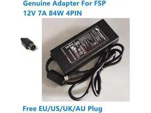 12V 7A 84W 4PIN FSP FSP084-DMAA1 FSP084-DIBAN2 Power Supply AC Adapter For Laptop Charger 12V 7A 84W 4PIN FSP FSP084-DMAA1 FSP084-DIBAN2 Power Supply AC Adapter For Laptop Charger