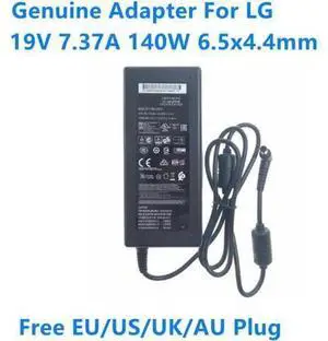 19V 7.37A 140W LCAP31 ADS-150KL-19N-3 190140E AC Adapter For LG A16-140P1A 34UC97C 34UM95 MONITOR Power Supply Charger 19V 7.37A 140W LCAP31 ADS-150KL-19N-3 190140E AC Adapter For LG A16-140P1A 34UC97C 34UM95 MONITOR Power Supply Charger