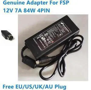12V 7A 84W 4PIN FSP FSP084-DMAA1 FSP084-DIBAN2 Power Supply AC Adapter For Laptop Charger 12V 7A 84W 4PIN FSP FSP084-DMAA1 FSP084-DIBAN2 Power Supply AC Adapter For Laptop Charger