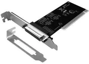 PCI to DB25 LPT Parallel Port Expansion Card with Low Profile Bracket, PCI Parallel Port Converter Adapter Controller for Desktop PC Printer PCI to DB25 LPT Parallel Port Expansion Card with Low Profile Bracket, PCI Parallel Port Converter Adapter Controller for Desktop PC Printer