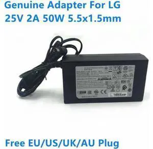 25V 2A 50W 5.5x1.5mm DA-50F25 Power Supply AC Adaptador For LG LAS855M NB5540 NB3730A HS8 SJ8 SOUND BAR Laptop Charger 25V 2A 50W 5.5x1.5mm DA-50F25 Power Supply AC Adaptador For LG LAS855M NB5540 NB3730A HS8 SJ8 SOUND BAR Laptop Charger