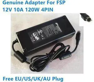 FSP 12V 10A 120W 4pin FSP120-AHAN1 FSP120-AHAN2 Power Supply AC Adapter For Laptop Charger FSP 12V 10A 120W 4pin FSP120-AHAN1 FSP120-AHAN2 Power Supply AC Adapter For Laptop Charger