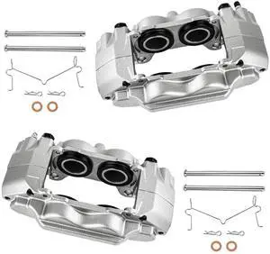 185019 185018 Front Left & Right Disc Brake Calipers Assembly Set Without Bracket For Hummer For H3 2006-2010,For Hummer For H3T 2009-2010 185019 185018 Front Left & Right Disc Brake Calipers Assembly Set Without Bracket For Hummer For H3 2006-2010,For Hummer For H3T 2009-2010