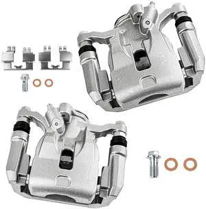 Rear Left & Right Brake Calipers Assembly w/Bracket 19B7431 19B7430 2016 2017 2018 2019 2020 2021 2022 2023 2024 For Mazda For CX-5 Rear Left & Right Brake Calipers Assembly w/Bracket 19B7431 19B7430 2016 2017 2018 2019 2020 2021 2022 2023 2024 For Mazda For CX-5