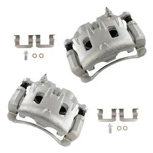 Front Left & Right Brake Calipers Assembly w/Bracket 19B2710 19B2711 2001-2006 For Hyundai For Santa Fe/2001 For XG300/2002-2003 For XG350 Front Left & Right Brake Calipers Assembly w/Bracket 19B2710 19B2711 2001-2006 For Hyundai For Santa Fe/2001 For XG300/2002-2003 For XG350