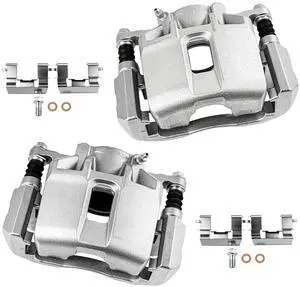 Front Left & Right Brake Calipers Assembly w/Bracket 19B2584 19B2585 For Acura For CL/For RL/For TL/For TSX,For Honda For Accord Front Left & Right Brake Calipers Assembly w/Bracket 19B2584 19B2585 For Acura For CL/For RL/For TL/For TSX,For Honda For Accord
