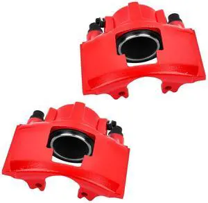 Front Left & Right Disc Brake Calipers Assembly w/o Bracket For Cadillac, For Chevy, For Dodge, For GMC Models - For 60 Special, For Astro Replace# 184299 184300 Driver & Passenger Side Front Left & Right Disc Brake Calipers Assembly w/o Bracket For Cadillac, For Chevy, For Dodge, For GMC Models - For 60 Special, For Astro Replace# 184299 184300 Driver & Passenger Side