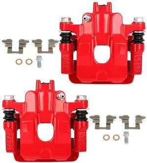 Rear Left & Right Brake Calipers Assembly w/Bracket 19B2675 19B2674 2001 2002 2003 2004 2005 2006 For Acura For MDX,2003 2004 2005 2006 2007 2008 For Honda For Pilot Rear Left & Right Brake Calipers Assembly w/Bracket 19B2675 19B2674 2001 2002 2003 2004 2005 2006 For Acura For MDX,2003 2004 2005 2006 2007 2008 For Honda For Pilot