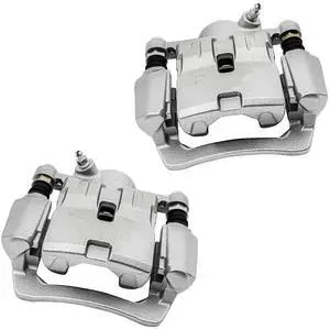 Rear Left & Right Disc Brake Calipers Assembly with Bracket For Subaru Model - For Forester 2009-2013, For Impreza 2008-2014, For WRX 2012-2021 Replace# 19B3425 19B3424 Rear Left & Right Disc Brake Calipers Assembly with Bracket For Subaru Model - For Forester 2009-2013, For Impreza 2008-2014, For WRX 2012-2021 Replace# 19B3425 19B3424
