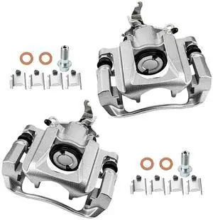 Rear Left & Right Brake Calipers Assembly w/Bracket 18B5177 18B5176 2009 2010 2011 2012 For Dodge For Journey Rear Left & Right Brake Calipers Assembly w/Bracket 18B5177 18B5176 2009 2010 2011 2012 For Dodge For Journey