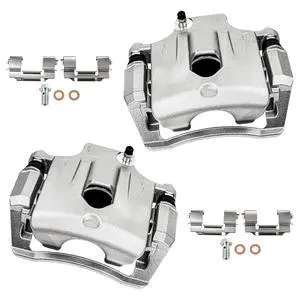 Rear Left & Right Disc Brake Calipers Assembly w/Bracket For Buick,For Chevy,For GMC,For Isuzu,For Oldsmobile,For Saab Models - For 9-7x Replace# 18B4804 18B4805 Rear Driver & Passenger Side Rear Left & Right Disc Brake Calipers Assembly w/Bracket For Buick,For Chevy,For GMC,For Isuzu,For Oldsmobile,For Saab Models - For 9-7x Replace# 18B4804 18B4805 Rear Driver & Passenger Side