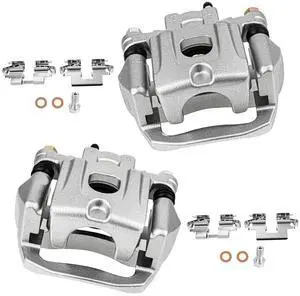 Rear Left & Right 19B2905 19B2904 Brake Calipers With Bracket For Toyota For Highlander 2.4L 2004-2007,For Toyota For Highlander 3.3L 2004-2007 Rear Left & Right 19B2905 19B2904 Brake Calipers With Bracket For Toyota For Highlander 2.4L 2004-2007,For Toyota For Highlander 3.3L 2004-2007
