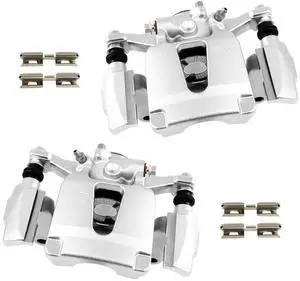 Rear Left & Right Brake Calipers Assembly w/Bracket 18B5501 18B5500 2015 2016 2017 For Ford For F-150 Rear Left & Right Brake Calipers Assembly w/Bracket 18B5501 18B5500 2015 2016 2017 For Ford For F-150