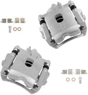 Front Left & Right Brake Calipers Assembly w/Bracket 19B2688 19B2689 2001 2002 2003 2004 2005 For Toyota For RAV4 Front Left & Right Brake Calipers Assembly w/Bracket 19B2688 19B2689 2001 2002 2003 2004 2005 For Toyota For RAV4