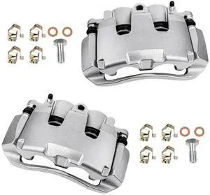 Front Left & Right Brake Calipers Assembly w/Bracket 18B5009 18B5008 For Dodge For Dakota 2005-2008,For Dodge For Ram 1500 2006-2008,For Mitsubishi For Raider 2006-2009 Front Left & Right Brake Calipers Assembly w/Bracket 18B5009 18B5008 For Dodge For Dakota 2005-2008,For Dodge For Ram 1500 2006-2008,For Mitsubishi For Raider 2006-2009