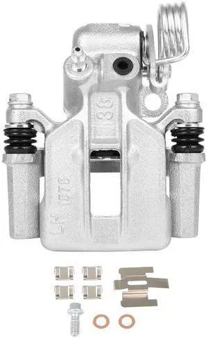 Rear Left Brake Caliper Assembly w/Bracket 18B4825 1999 2000 2001 2002 2003 2004 For Ford For Mustang Rear Left Brake Caliper Assembly w/Bracket 18B4825 1999 2000 2001 2002 2003 2004 For Ford For Mustang