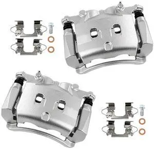 Front Left & Right Brake Calipers Assembly w/Bracket 19B7146 19B7147 For Infiniti For Q50/For Q60/For QX50,For Nissan For Rogue/For Z Front Left & Right Brake Calipers Assembly w/Bracket 19B7146 19B7147 For Infiniti For Q50/For Q60/For QX50,For Nissan For Rogue/For Z